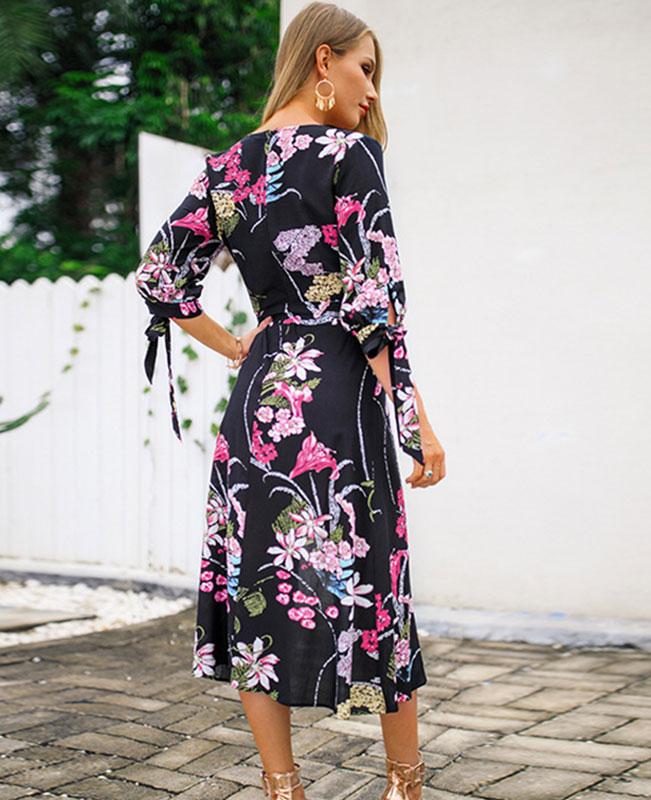 A versatile floral maxi dress will always add effortless style to your wardorbe, pick your favorite one and add to cart now.