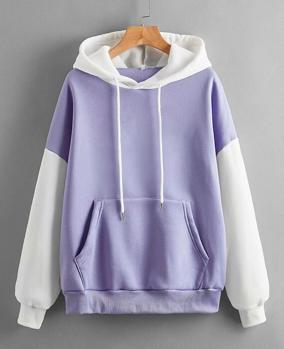 Womens Casual Pullover Sweatshirt Hoodie 2