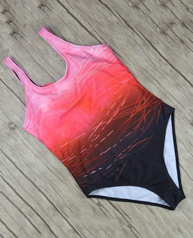 One Piece Bandage Cross Cute Bikinis