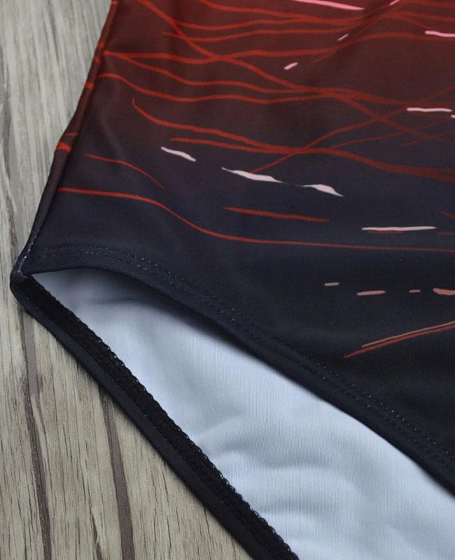 One Piece Bandage Cross Cute Bikinis