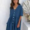 Short Sleeve Casual Summer Dresses