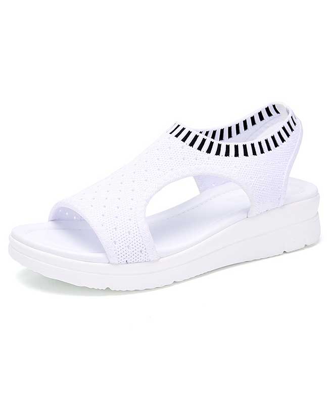 Women Summer White Platform Sandals