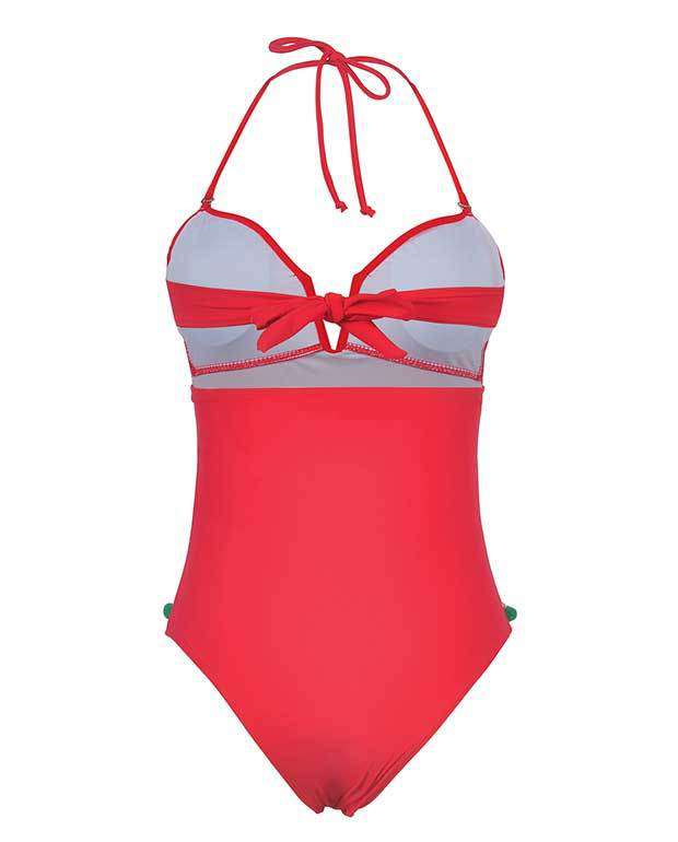 Cute Push Up One Piece Swimsuit-16