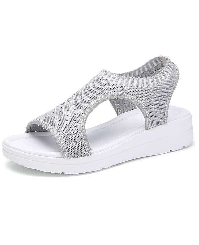 Women Summer White Platform Sandals