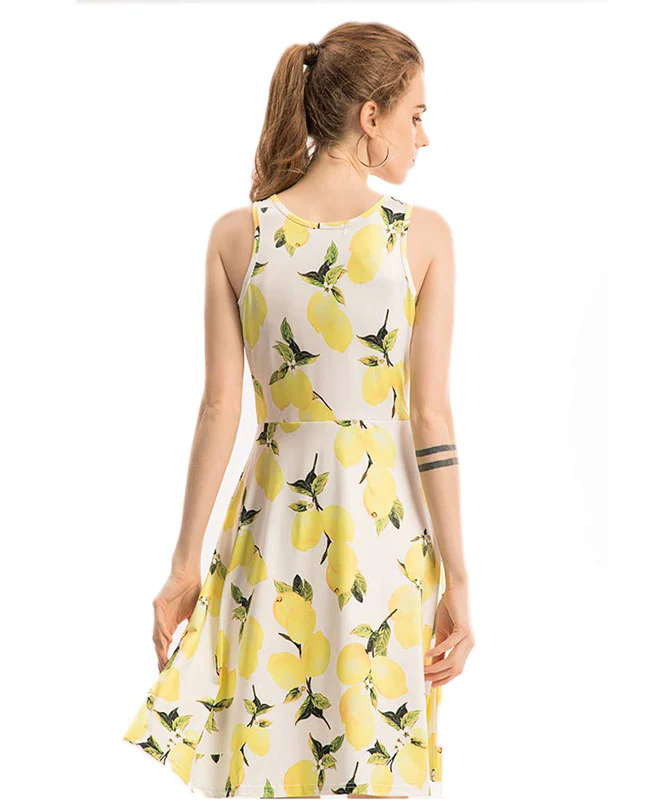 Sleeveless Floral Midi Dress
