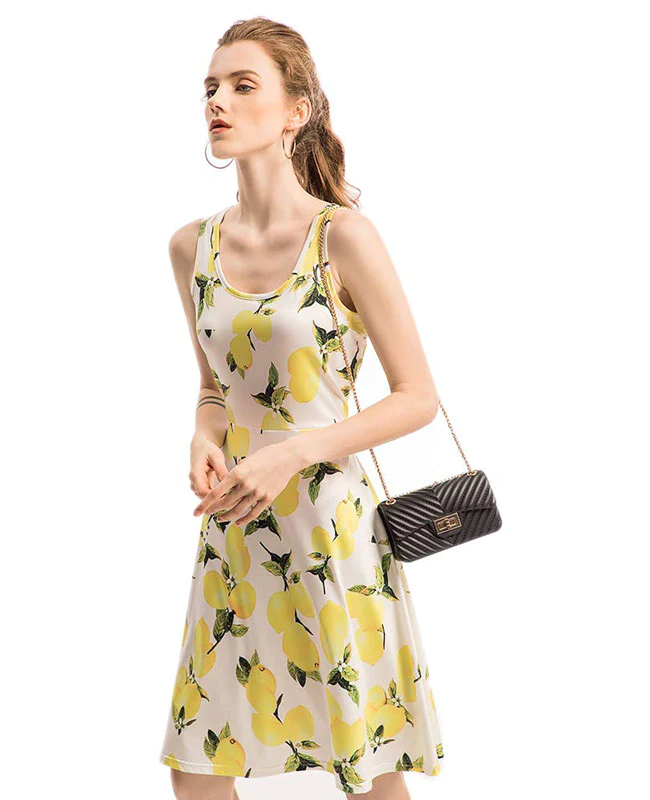 Sleeveless Floral Midi Dress