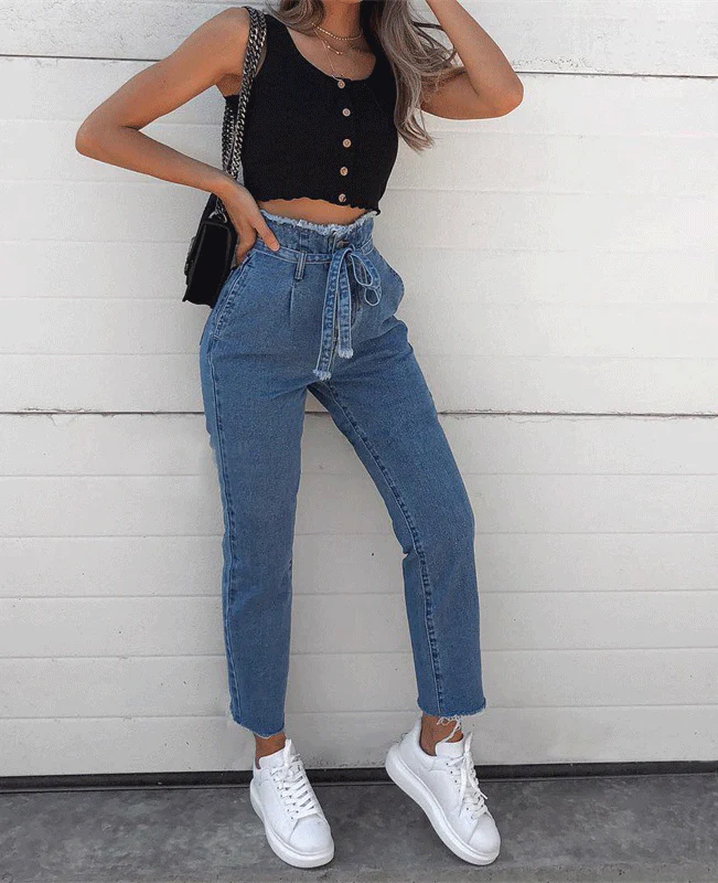 High Streetwear Harem Pants -1
