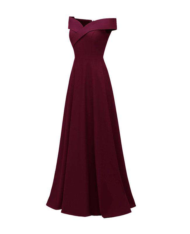 Off the Shoulder Sexy Evening Dresses
