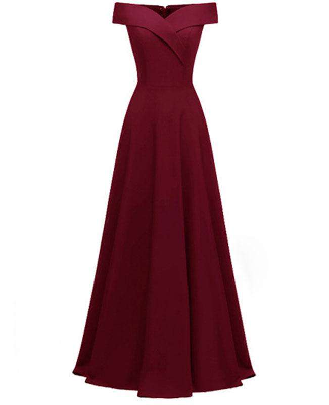 Off the Shoulder Sexy Evening Dresses