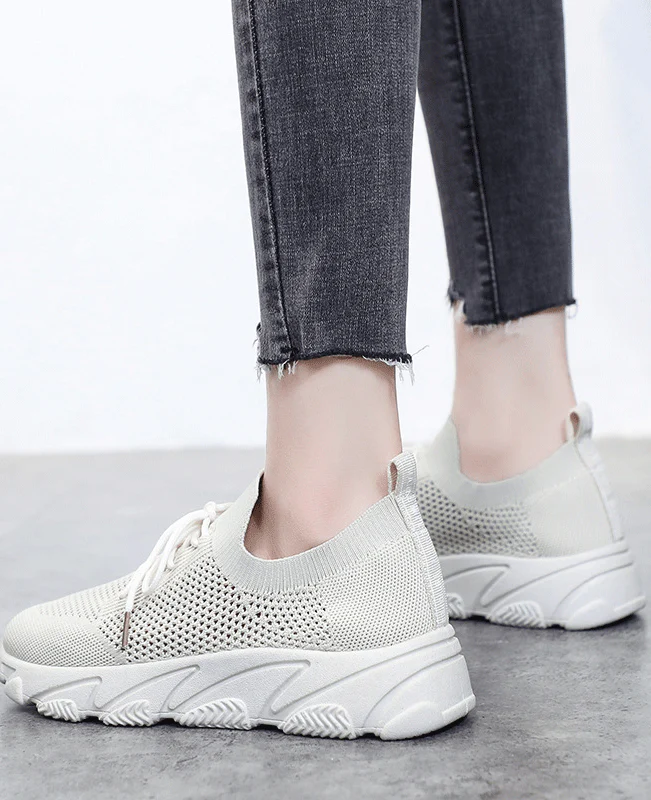 Platform Breathable Mesh Shoes-2