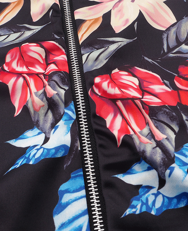 Retro Floral Short Jacket-9