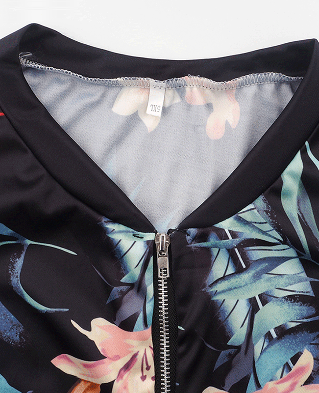 Retro Floral Short Jacket-8