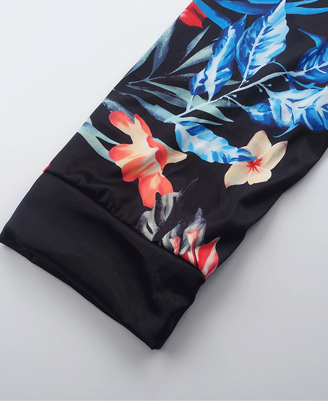 Retro Floral Short Jacket