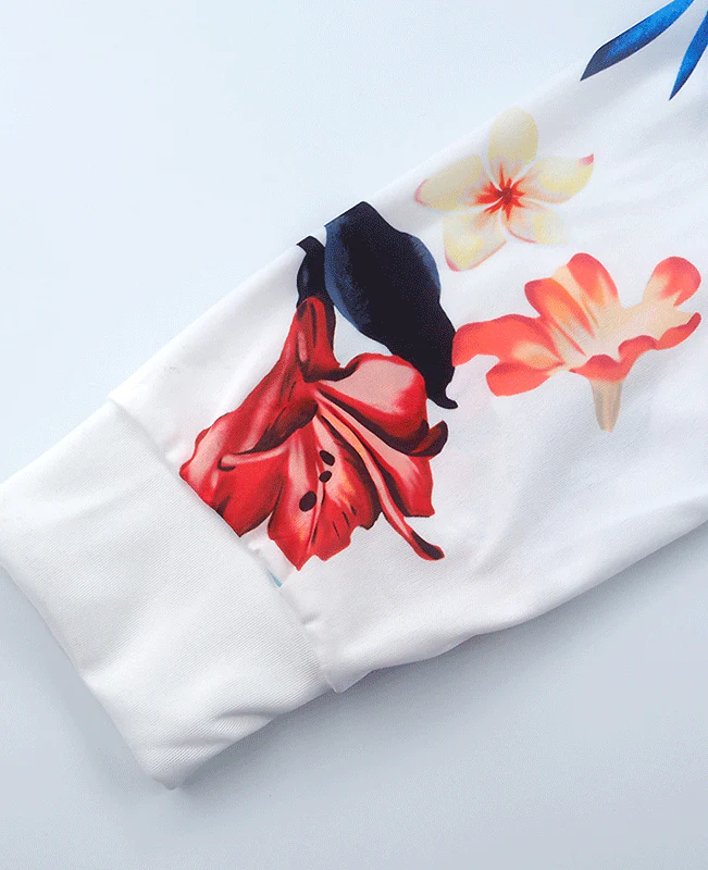 Retro Floral Short Jacket