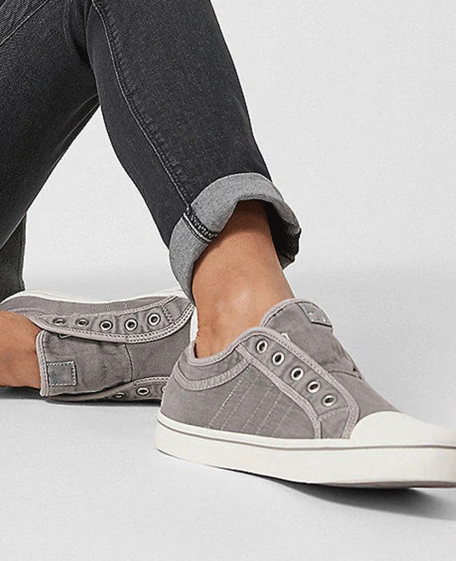 Round Toe Canvas Shoes
