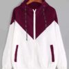 Zipper Pockets Hooded Jacket