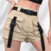 Loose Big Pocket Cargo Shorts-1