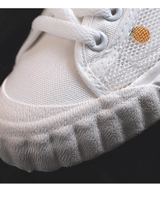 Cute Mesh Breathable Canvas Flats