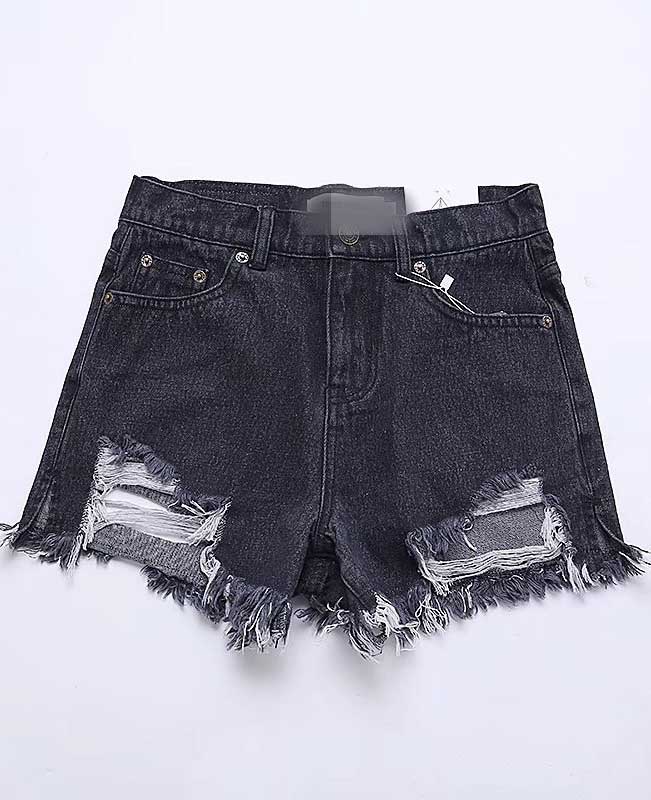 Push Up Ripped Jeans Shorts