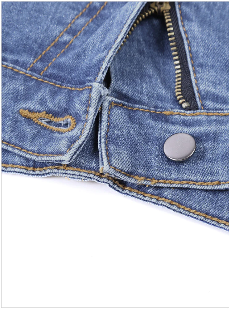 High Waisted Bell Bottom Jeans-11