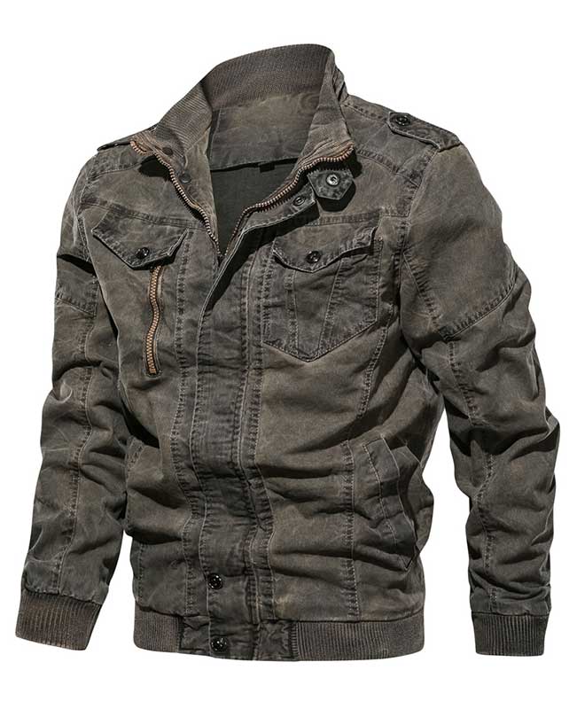 Military Tactical Jean Jacket Men