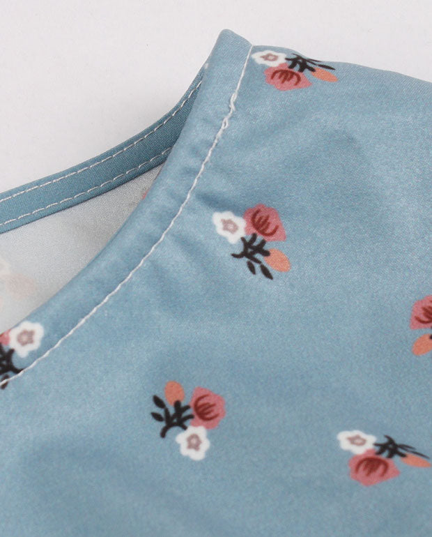 Sleeveless Floral Vintage Cocktail Dresses
