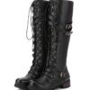 Lace Up Combat Boots for Women