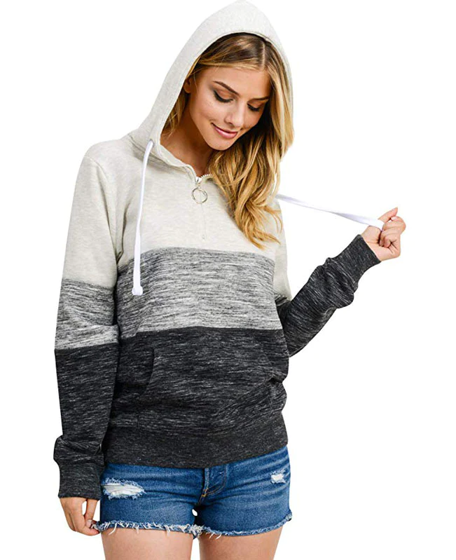 Women's 1/4 Zip Pullover-5