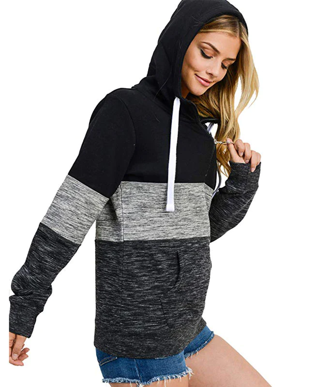 Women's 1/4 Zip Pullover-6
