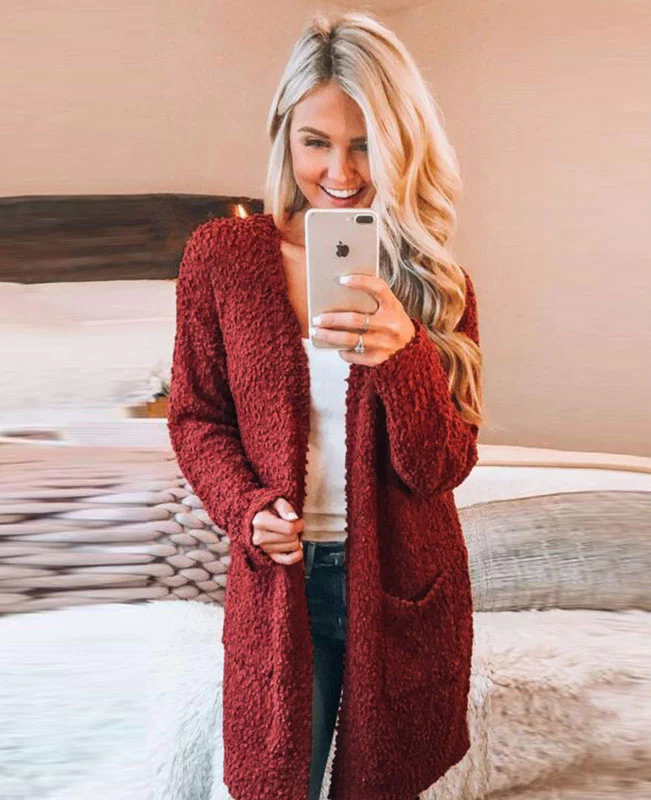 Soft Chunky Sweater Cardigan