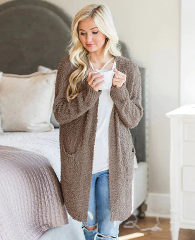 Soft Chunky Sweater Cardigan