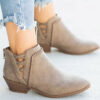 Chunky Heel Ankle Boots