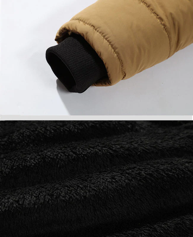 Men Warm Down Padded Jacket-6