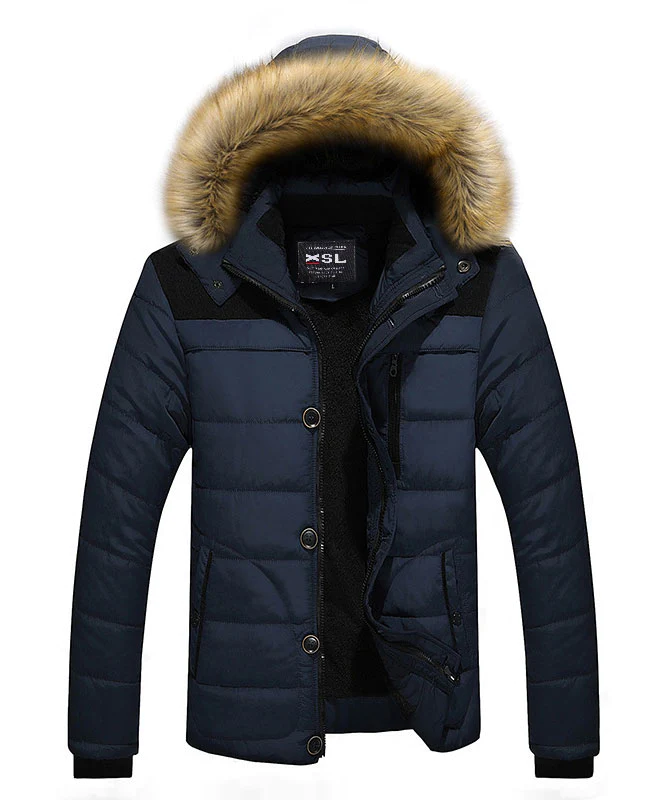 Men Warm Down Padded Jacket