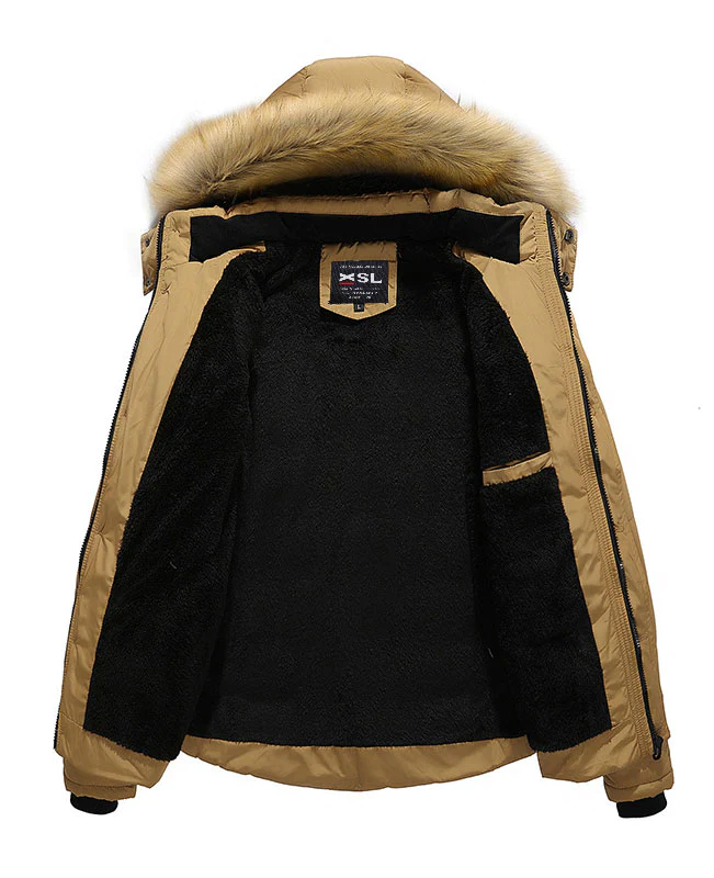 Men Warm Down Padded Jacket-7