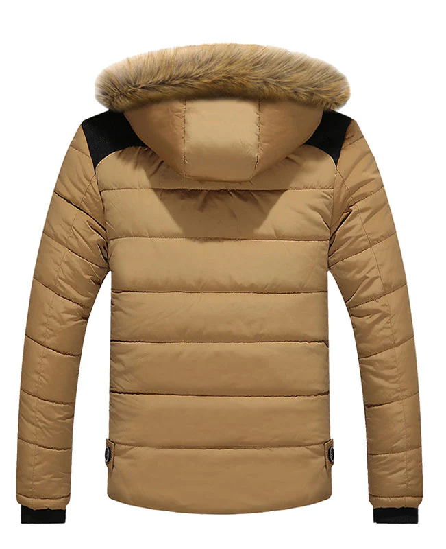 Men Warm Down Padded Jacket-4
