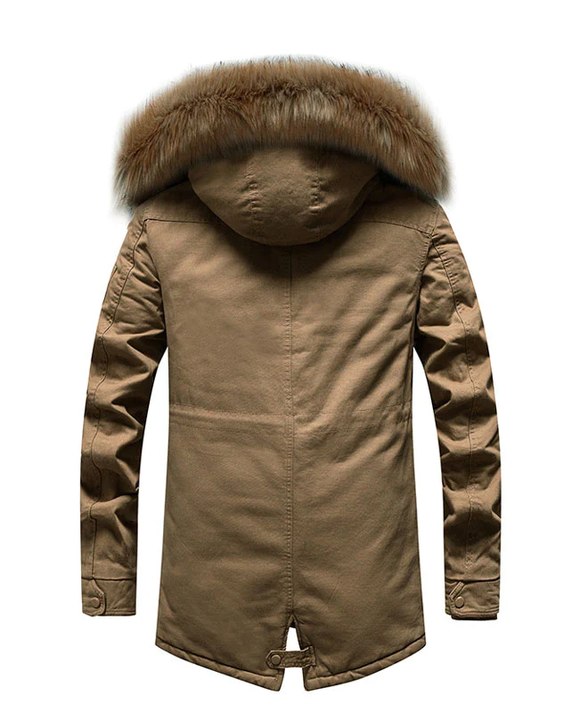 Warm coats deals with fur hoods