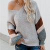 Oversized V Neck Sweater