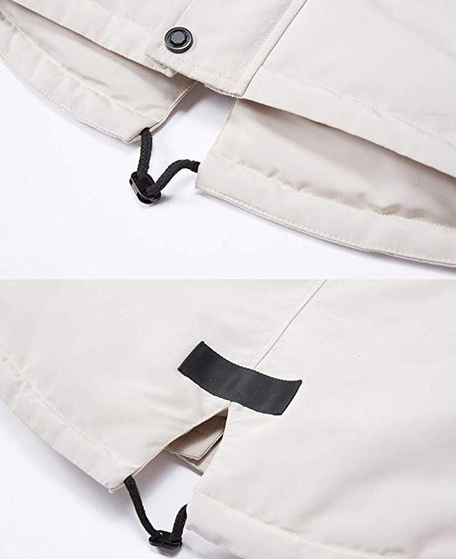 Warm Padded Mens Down Parka-8