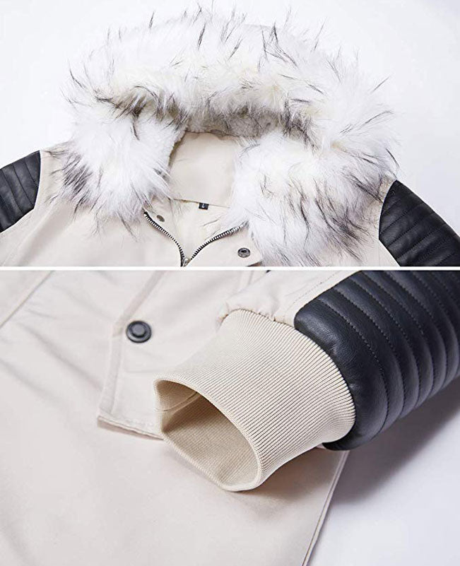 Warm Padded Mens Down Parka