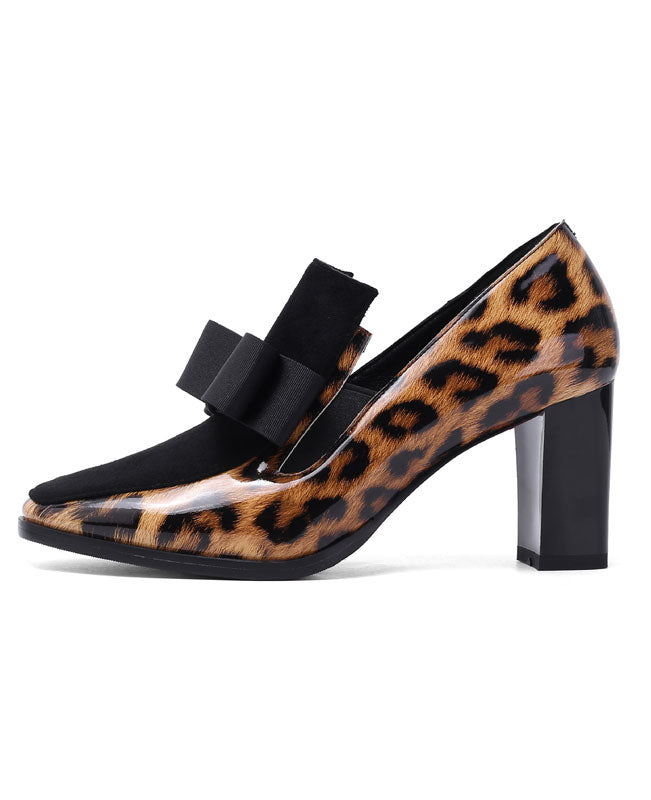 Bowknot Womens Platform Heels-3
