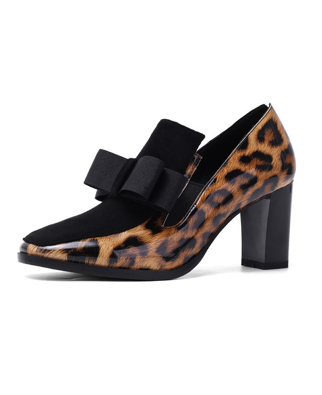 Bowknot Womens Platform Heels-8