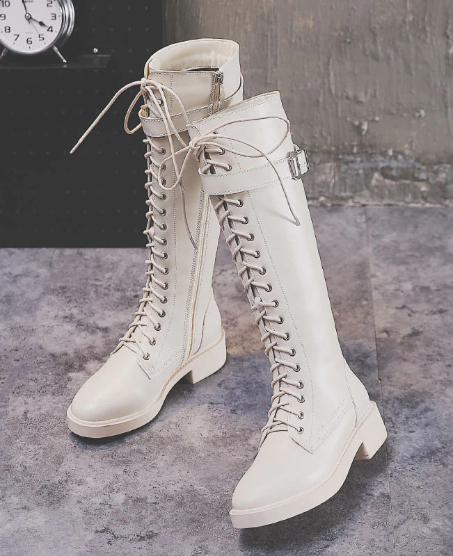 Lace Up Ridding Boots for Women