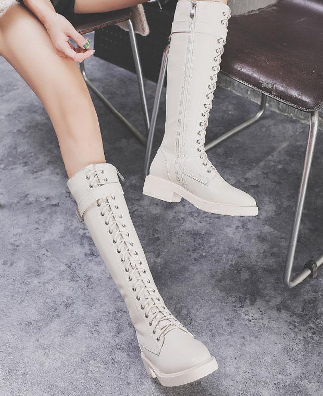 Lace Up Ridding Boots for Women-3