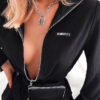 Long Sleeve Jumpsuit Short