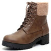 Winter Lace Up Ankle Boots