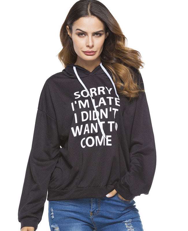 Women's Pullover Sweatshirt Printed Hoodies
