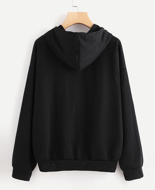Women's Pullover Sweatshirt Printed Hoodies