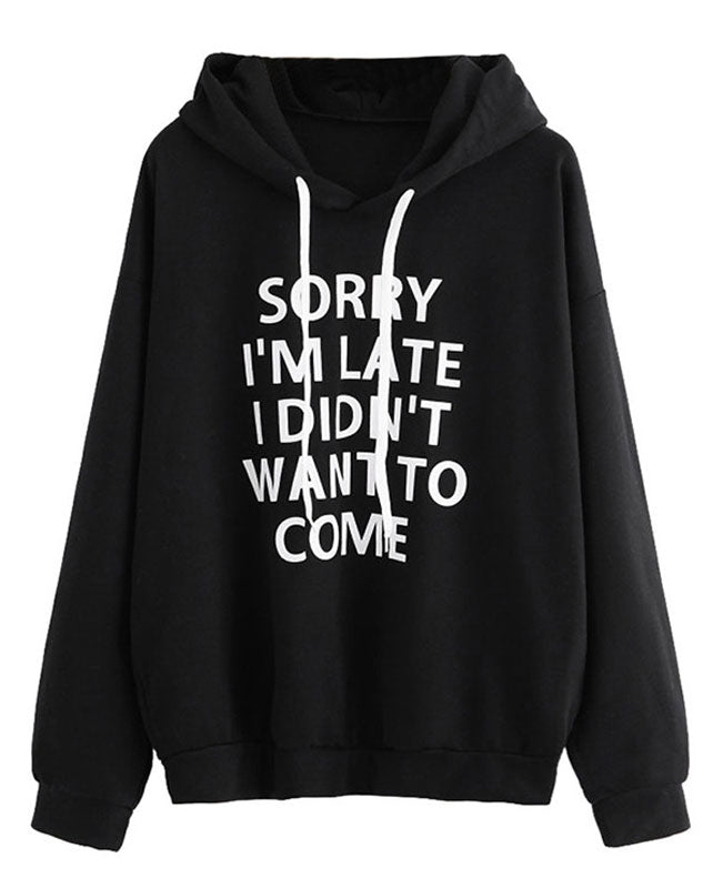 Women's Pullover Sweatshirt Printed Hoodies