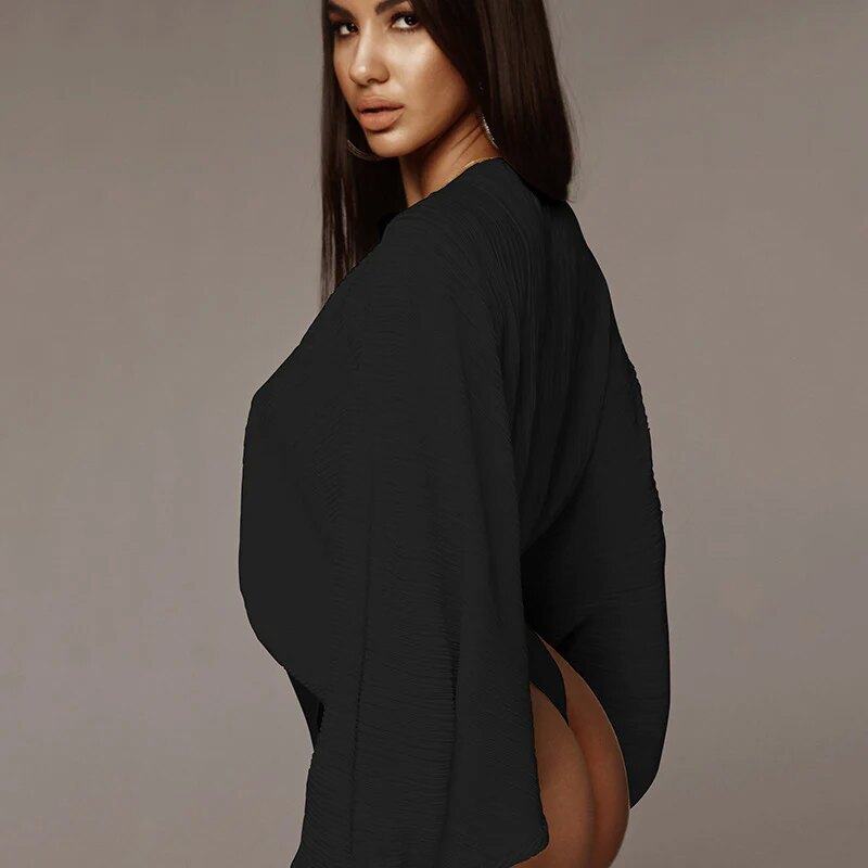 Long Sleeve Romper Sexy Jumpsuits for Women-4